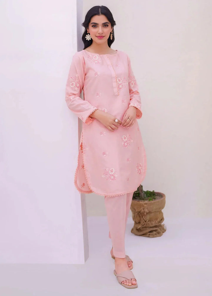 Panache Apparel Pret Embroidered Lawn 3 Piece Suit Rouge