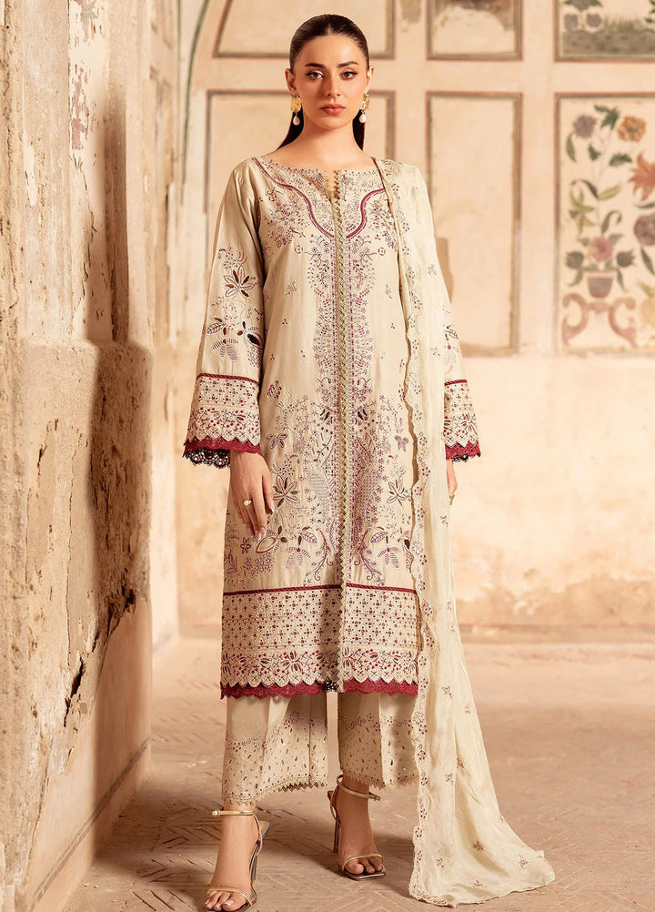 Panache Apparel Pret Embroidered Lawn 2 Piece Suit Ufaq