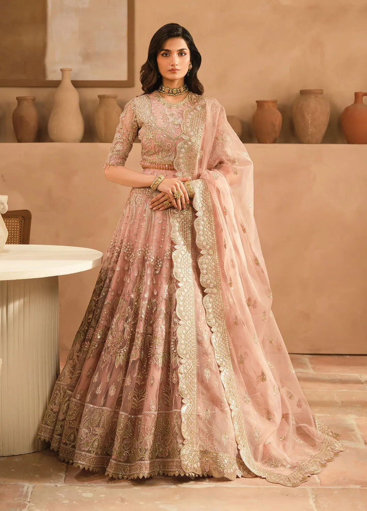 Panache by Ayzel Embroidered Net Suit Unstitched 3 Piece AAF24PF D-01 Jelena - Formals Collection