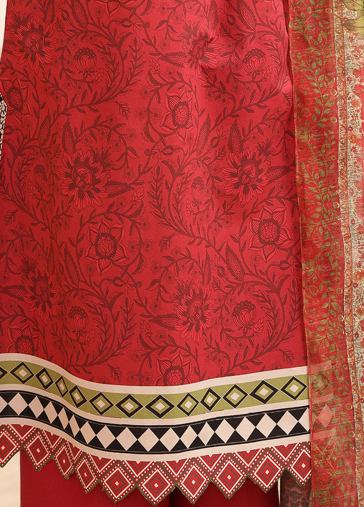 Pareesa by Roheenaz Printed Cambric Suits Unstitched 3 Piece RN25P RNZ-06 A Mysha - Summer Collection