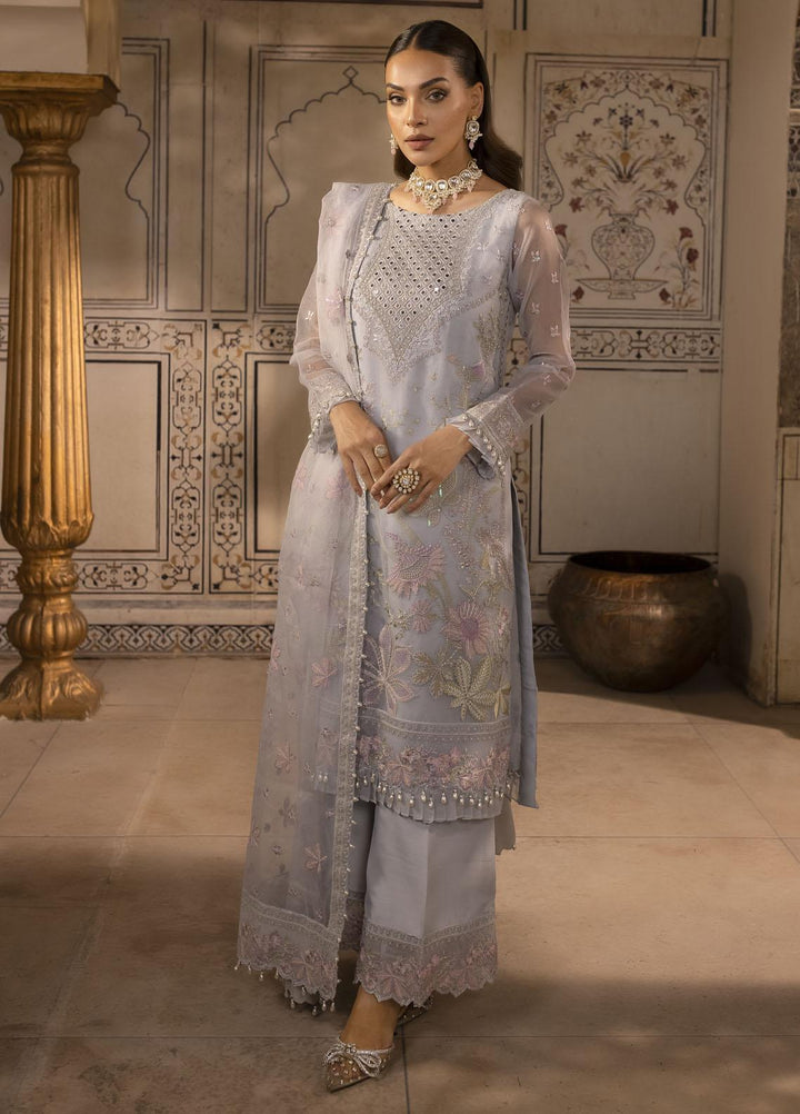 Pari Naaz By Neeshay Embroidered Organza Suits Unstitched 4 Piece NSH23PN Aramish - Wedding Collection