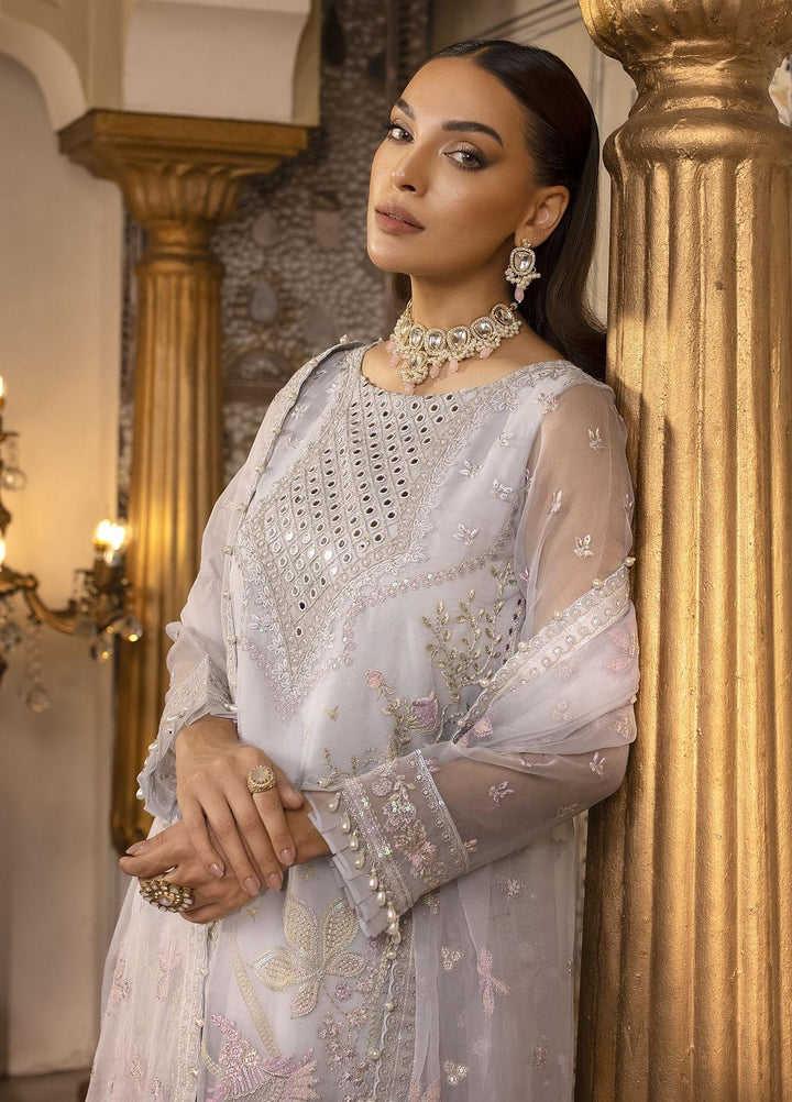 Pari Naaz By Neeshay Embroidered Organza Suits Unstitched 4 Piece NSH23PN Aramish - Wedding Collection
