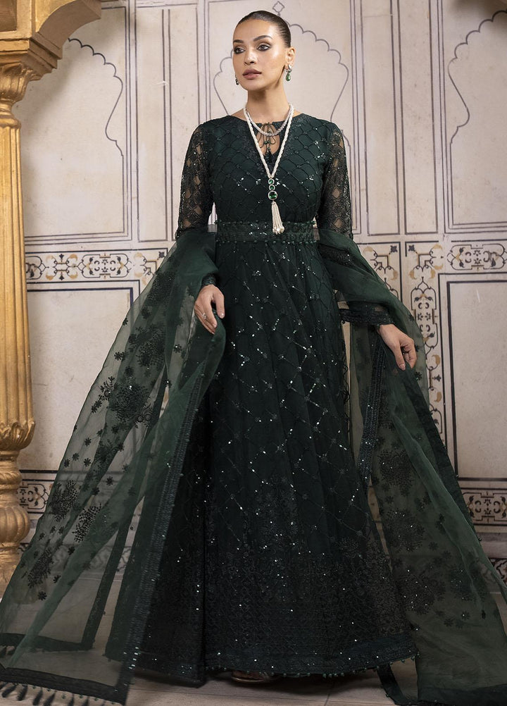 Pari Naaz By Neeshay Embroidered Net Suits Unstitched 4 Piece NSH23PN Nigar - Wedding Collection