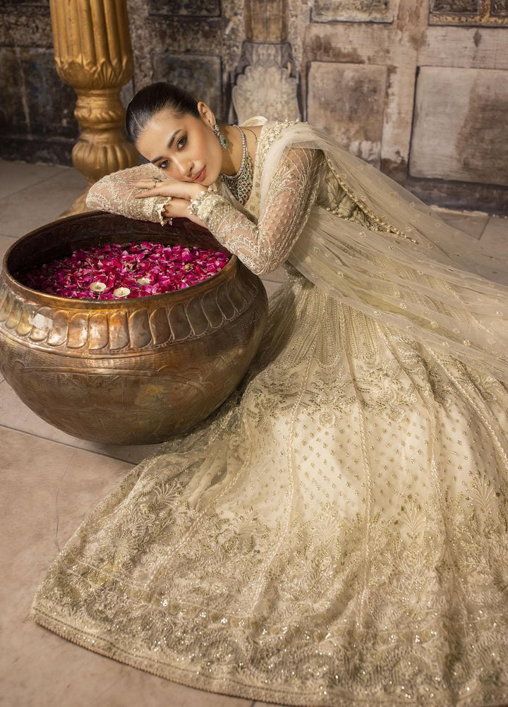 Pari Naaz By Neeshay Embroidered Net Suits Unstitched 4 Piece NSH23PN Nureh - Wedding Collection