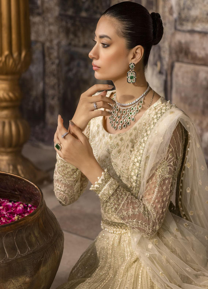 Pari Naaz By Neeshay Embroidered Net Suits Unstitched 4 Piece NSH23PN Nureh - Wedding Collection