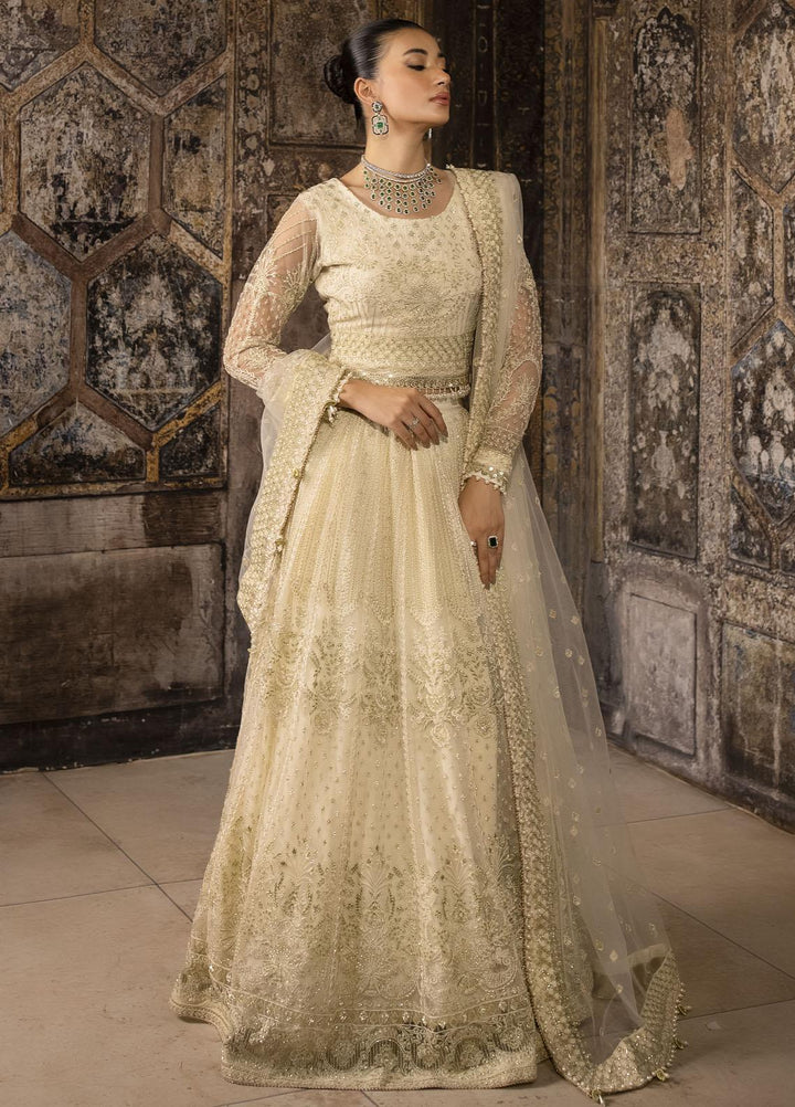 Pari Naaz By Neeshay Embroidered Net Suits Unstitched 4 Piece NSH23PN Nureh - Wedding Collection