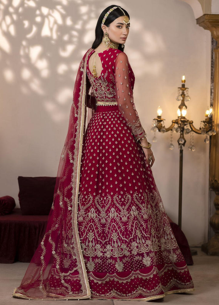 Pari Naaz By Neeshay Embroidered Net Suits Unstitched 4 Piece NSH23PN Rangrezah - Wedding Collection