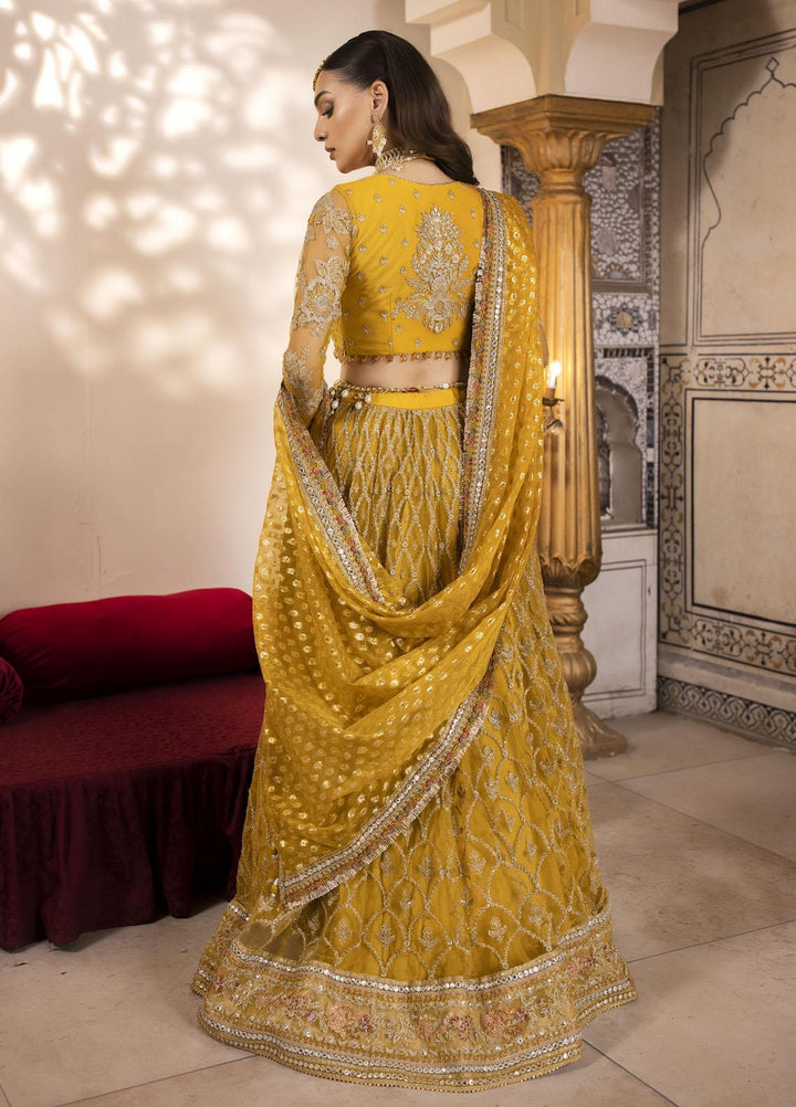 Pari Naaz By Neeshay Embroidered Net Suits Unstitched 4 Piece NSH23PN Zareen - Wedding Collection