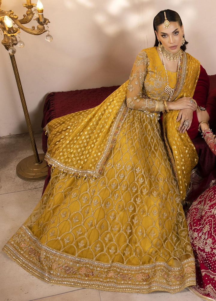 Pari Naaz By Neeshay Embroidered Net Suits Unstitched 4 Piece NSH23PN Zareen - Wedding Collection