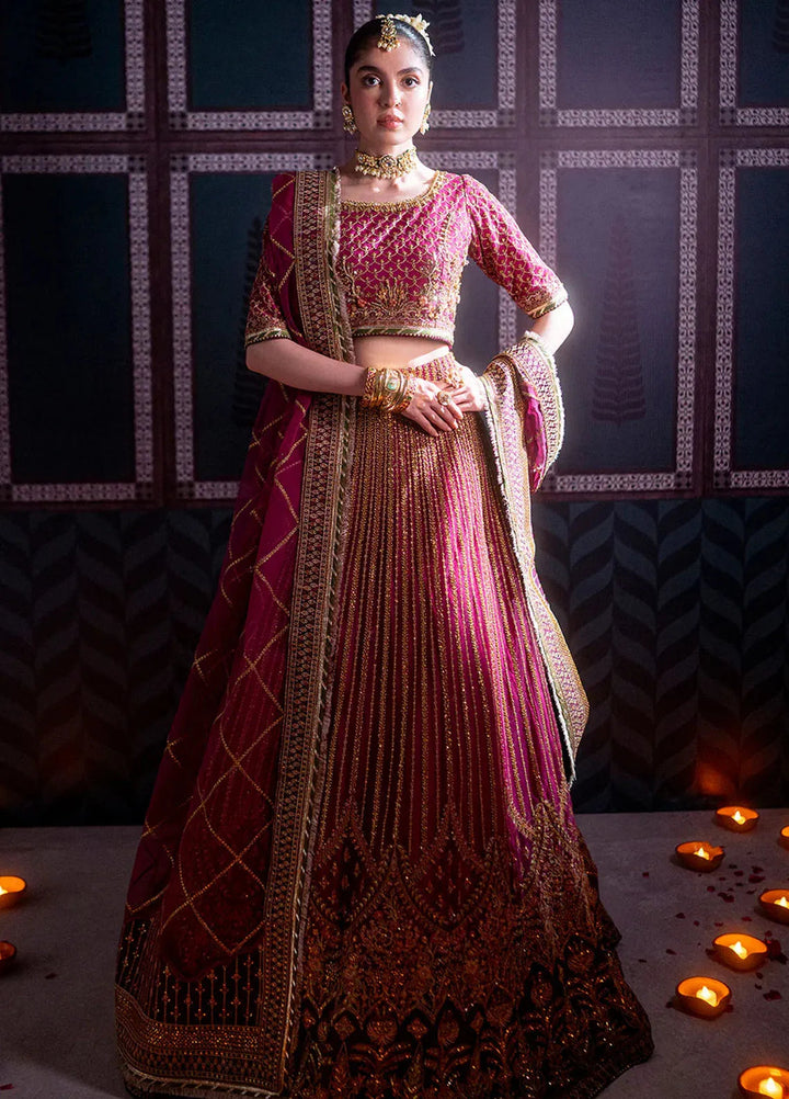 Parinaaz By Neeshay Embroidered Net Suit Unstitched 3 Piece NSH24P Jahanarah - Formal Collection