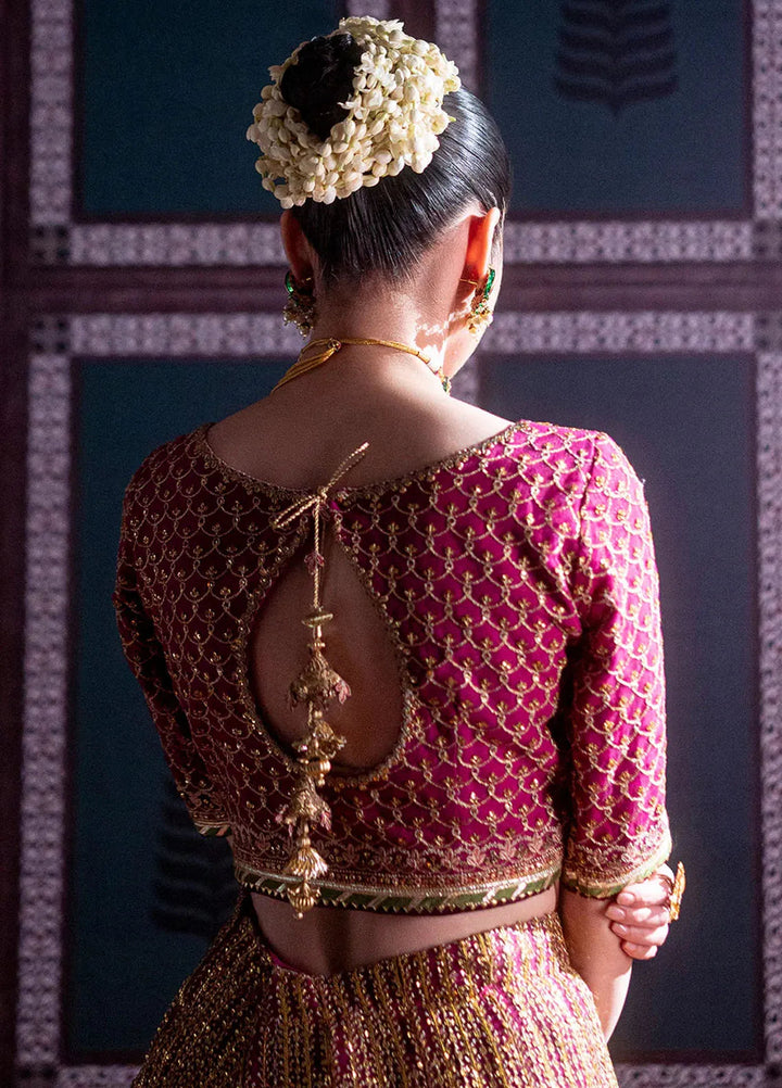 Parinaaz By Neeshay Embroidered Net Suit Unstitched 3 Piece NSH24P Jahanarah - Formal Collection