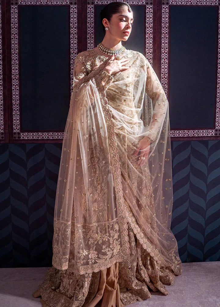 Parinaaz By Neeshay Embroidered Net Suit Unstitched 3 Piece NSH24P Zarifa - Formal Collection