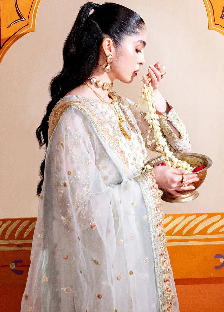 Parinaaz By Neeshay Embroidered Organza Suit Unstitched 3 Piece NSH24P Pakiza - Formal Collection