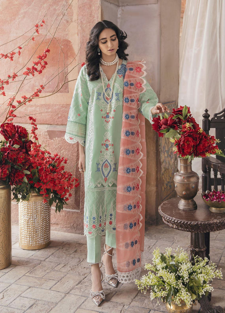 Parishay Embroidered Lawn Suits Unstitched 3 Piece PRS22FE Chashni - Festive Collection