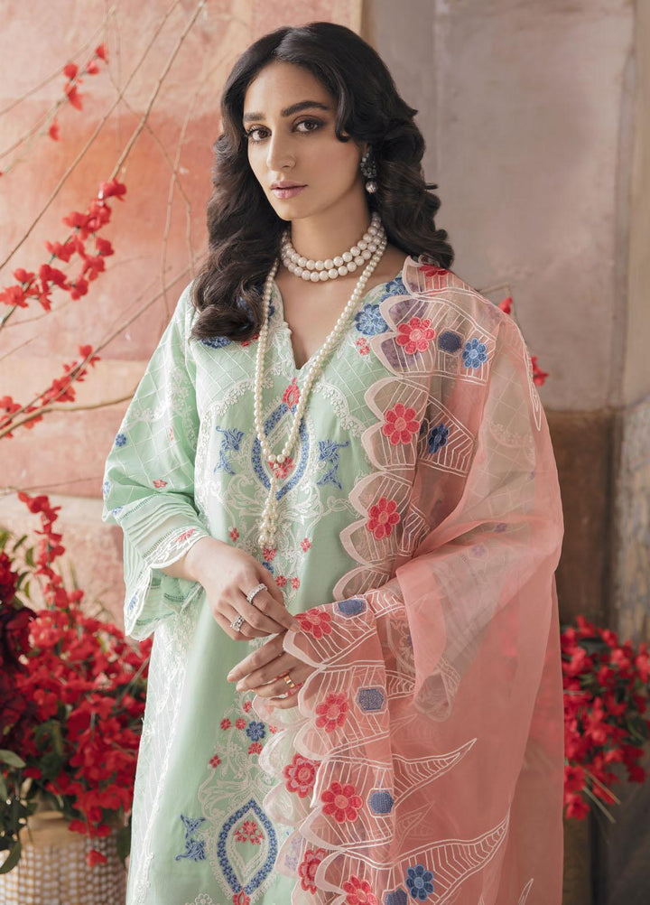Parishay Embroidered Lawn Suits Unstitched 3 Piece PRS22FE Chashni - Festive Collection