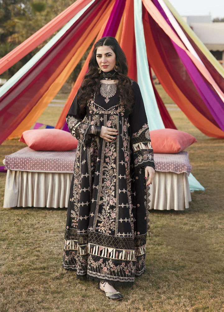 Parishay Embroidered Lawn Suits Unstitched 3 Piece PR23LL D-04 - Luxury Summer Collection