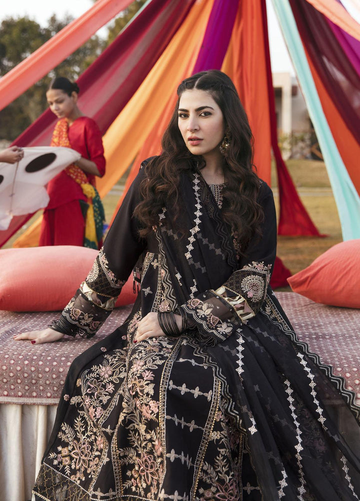 Parishay Embroidered Lawn Suits Unstitched 3 Piece PR23LL D-04 - Luxury Summer Collection