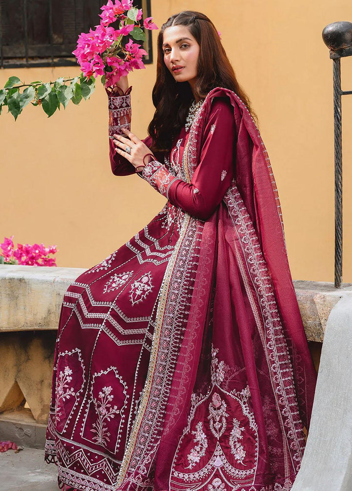 Parishay Embroidered Corduroy Suits Unstitched 3 Piece PRS22LW D-04 - Winter Collection