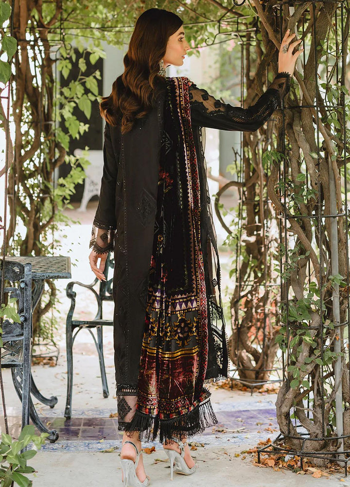 Parishay Embroidered Corduroy Suits Unstitched 3 Piece PRS22LW D-08 - Winter Collection