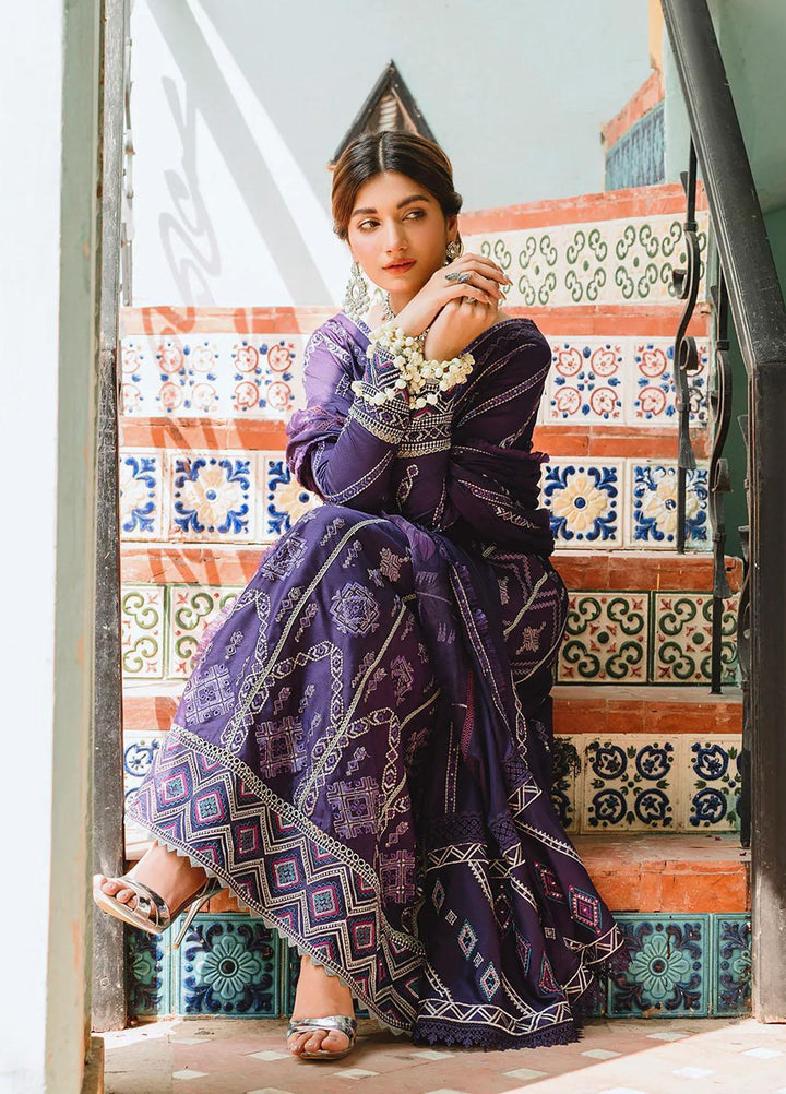 Parishay Embroidered Corduroy Suits Unstitched 3 Piece PRS22LW D-09 - Winter Collection