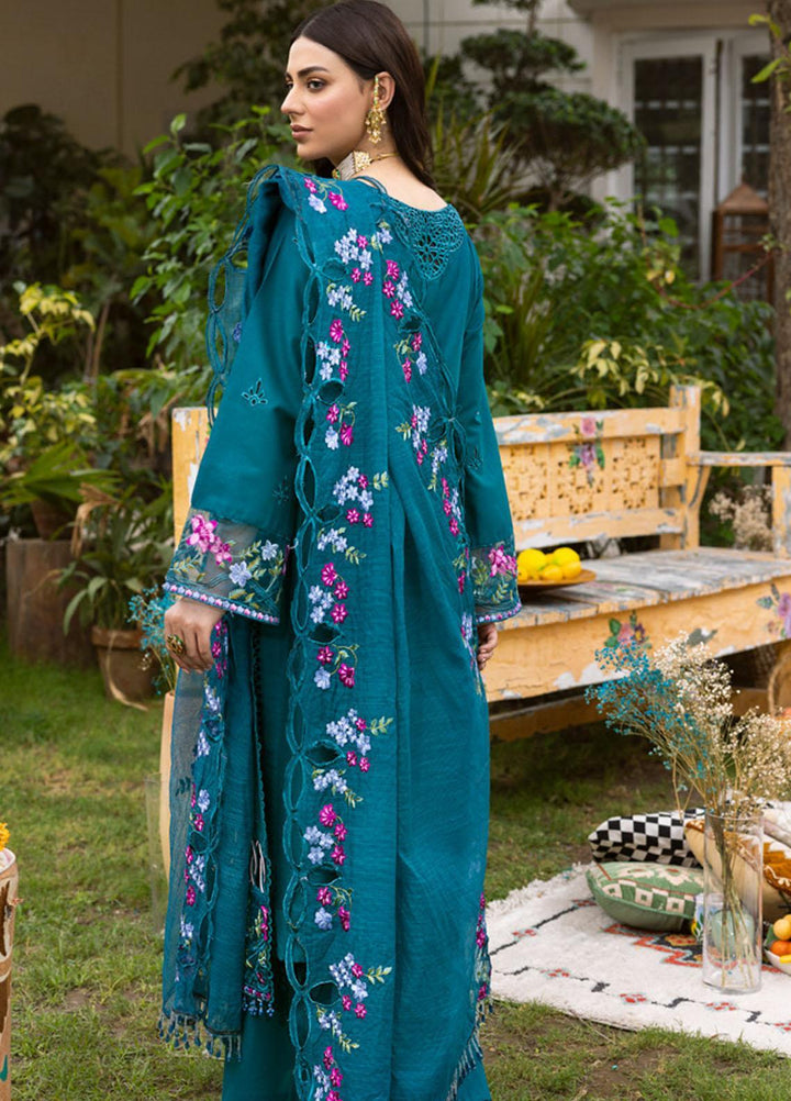 Parishay Embroidered Schiffli Suits Unstitched 3 Piece PR23LL-E2 LLE-03 - Luxury Collection