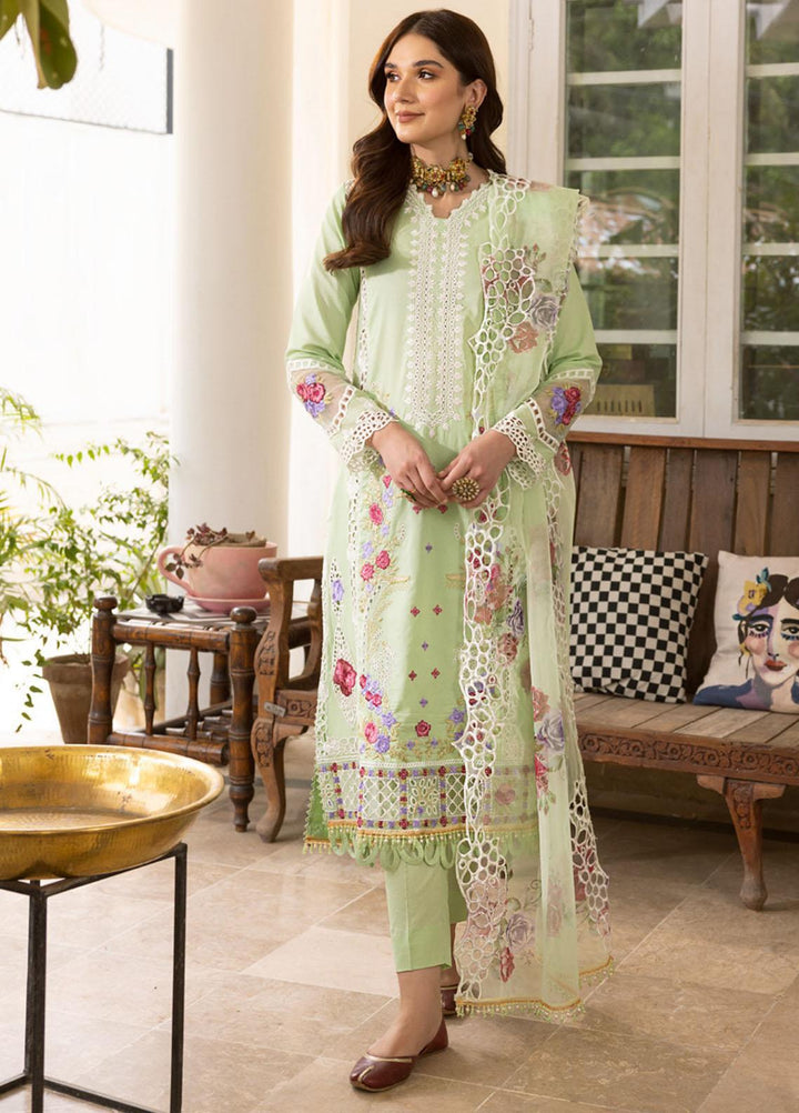 Parishay Embroidered Schiffli Suits Unstitched 3 Piece PR23LL-E2 LLE-06 - Luxury Collection