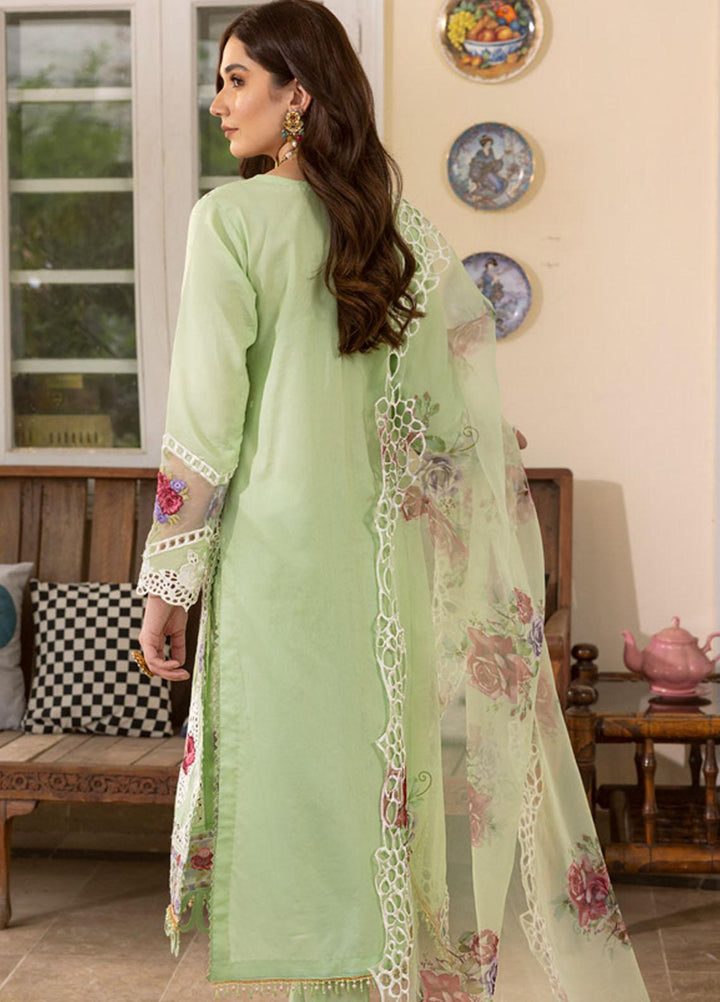 Parishay Embroidered Schiffli Suits Unstitched 3 Piece PR23LL-E2 LLE-06 - Luxury Collection