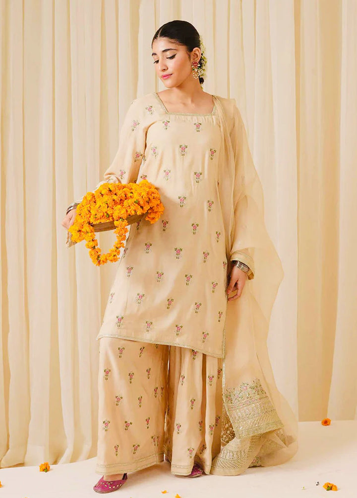 Pashma Khan Embroidered 3 Piece Afrozeh