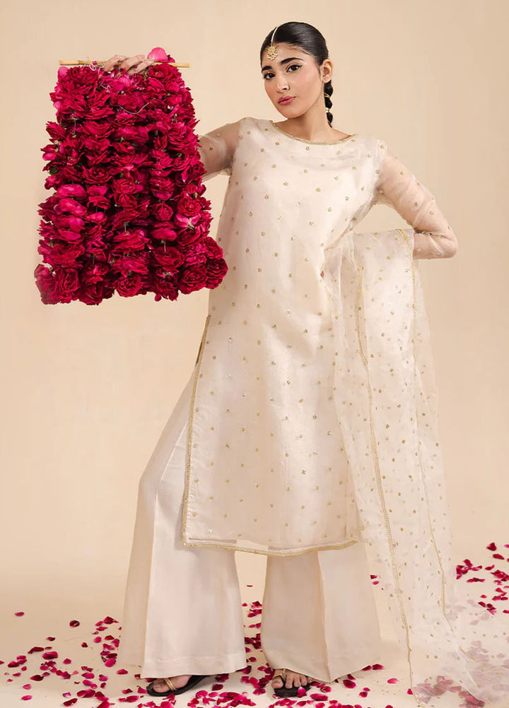 Pashma Khan Embroidered 3 Piece Chambeli