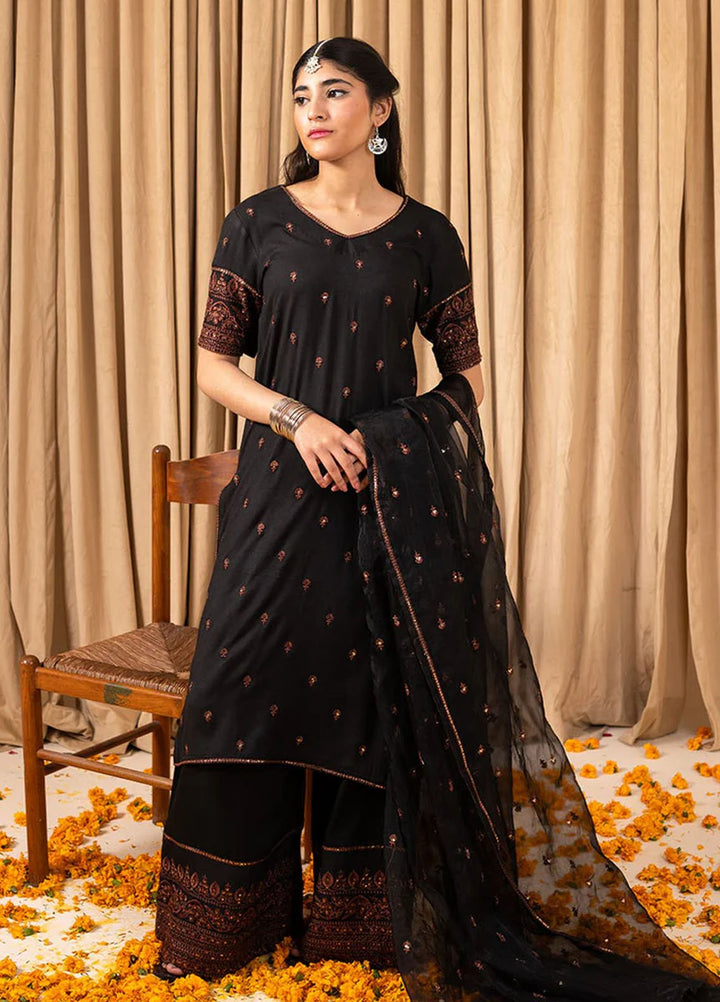 Pashma Khan Embroidered 3 Piece Koyal