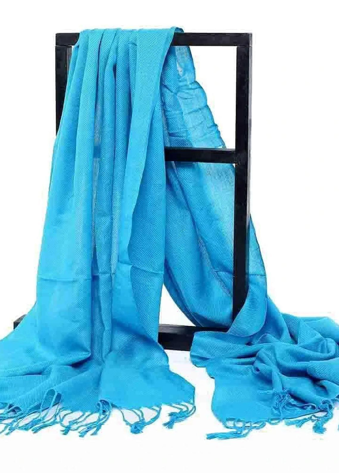 Abaya pk Pashmina Hijab ABA22HB TEAL PASHMINA - Pashmina Hijabs