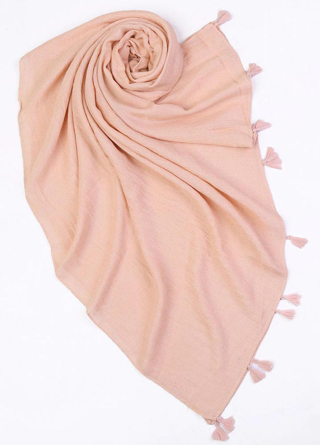 Abaya pk Pashmina Hijab ABA22HB SALMON PASHMINA - Pashmina Hijabs