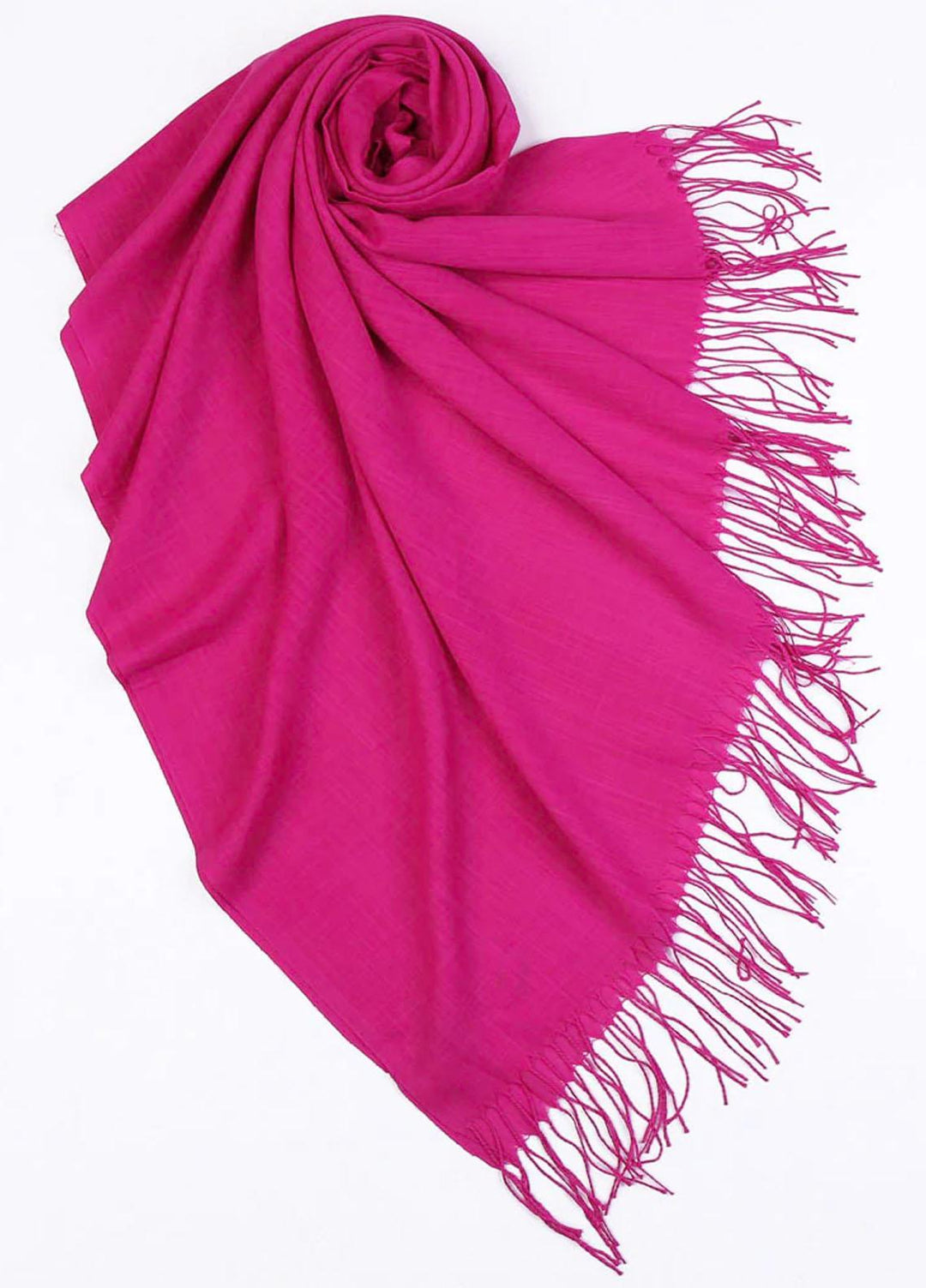Abaya pk Cashmere Hijab ABA22HB FUCHSIA CASHMERE - Pashmina Hijabs