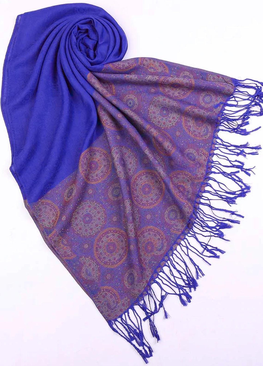 Abaya pk  Pashmina  Hijab ABA22HB BLUE PURPLE PASHMINA - Pashmina Hijabs