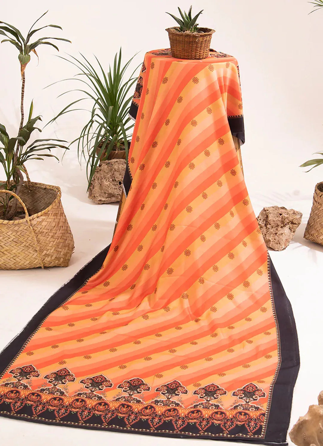 Pashmire Shawl PM24A Aurora - Shawl Collection