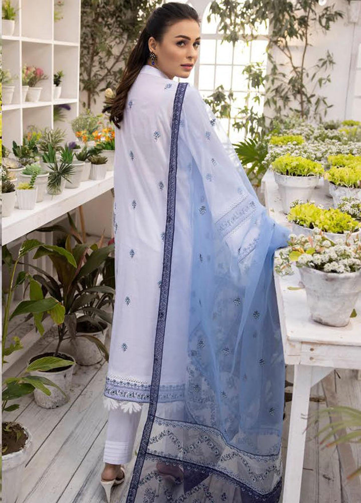 Pearl Executive By Riaz Arts Embroidered Lawn Suits Unstitched 3 Piece RA23PE D2 - Summer Collection