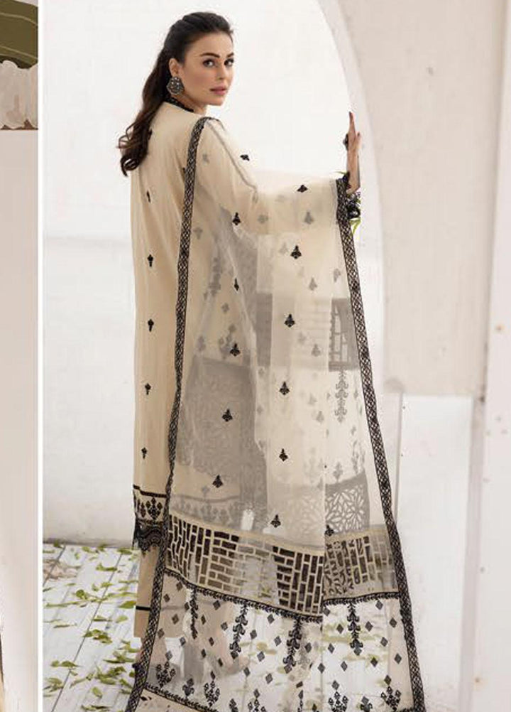 Pearl Executive By Riaz Arts Embroidered Lawn Suits Unstitched 3 Piece RA23PE D4 - Summer Collection