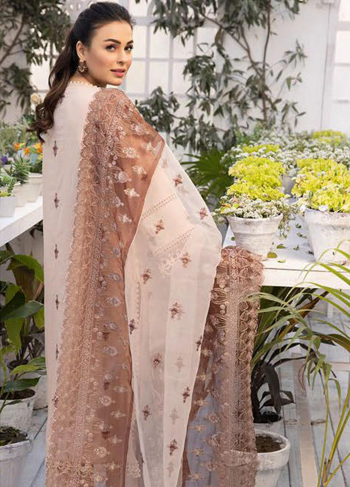 Pearl Executive By Riaz Arts Embroidered Lawn Suits Unstitched 3 Piece RA23PE D6 - Summer Collection