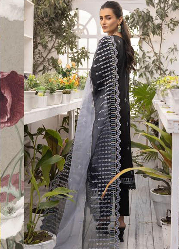 Pearl Executive By Riaz Arts Embroidered Lawn Suits Unstitched 3 Piece RA23PE D7 - Summer Collection