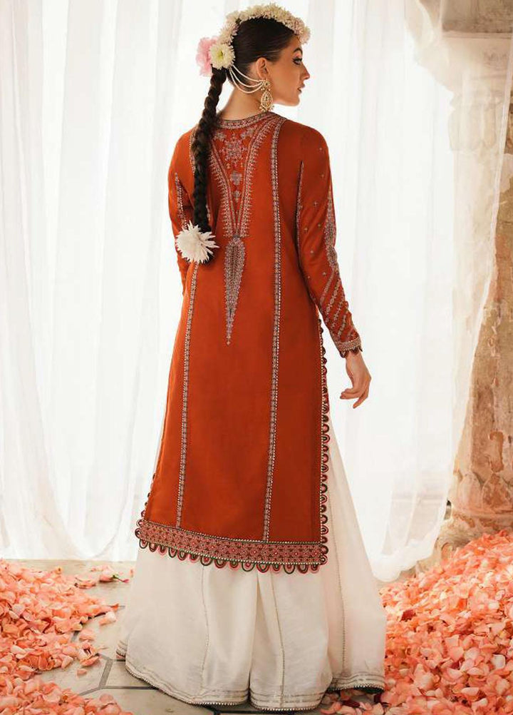 Phoolan Devi by Hussain Rehar Embroidered  Suits Unstitched 3 Piece HRR22PD Ladaan - Winter Collection