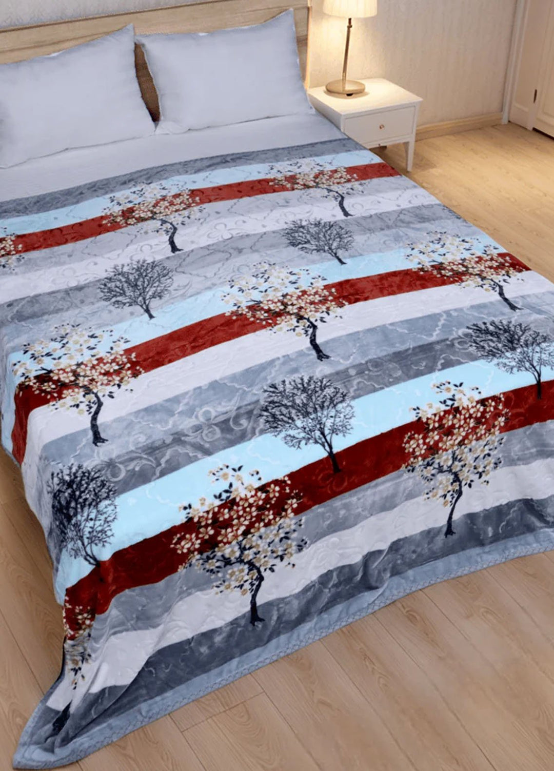 Plush Mink AC Summer Blanket Moonlight