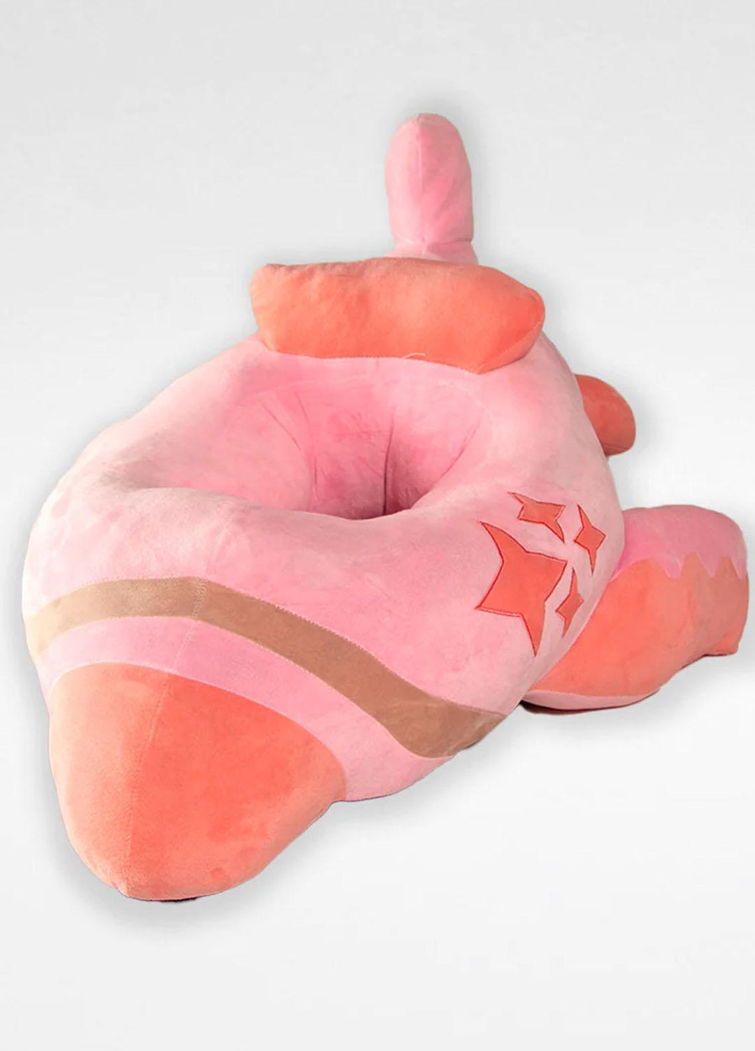 Plush Mink Baby Support Seat- Pink Plane - Baby Product