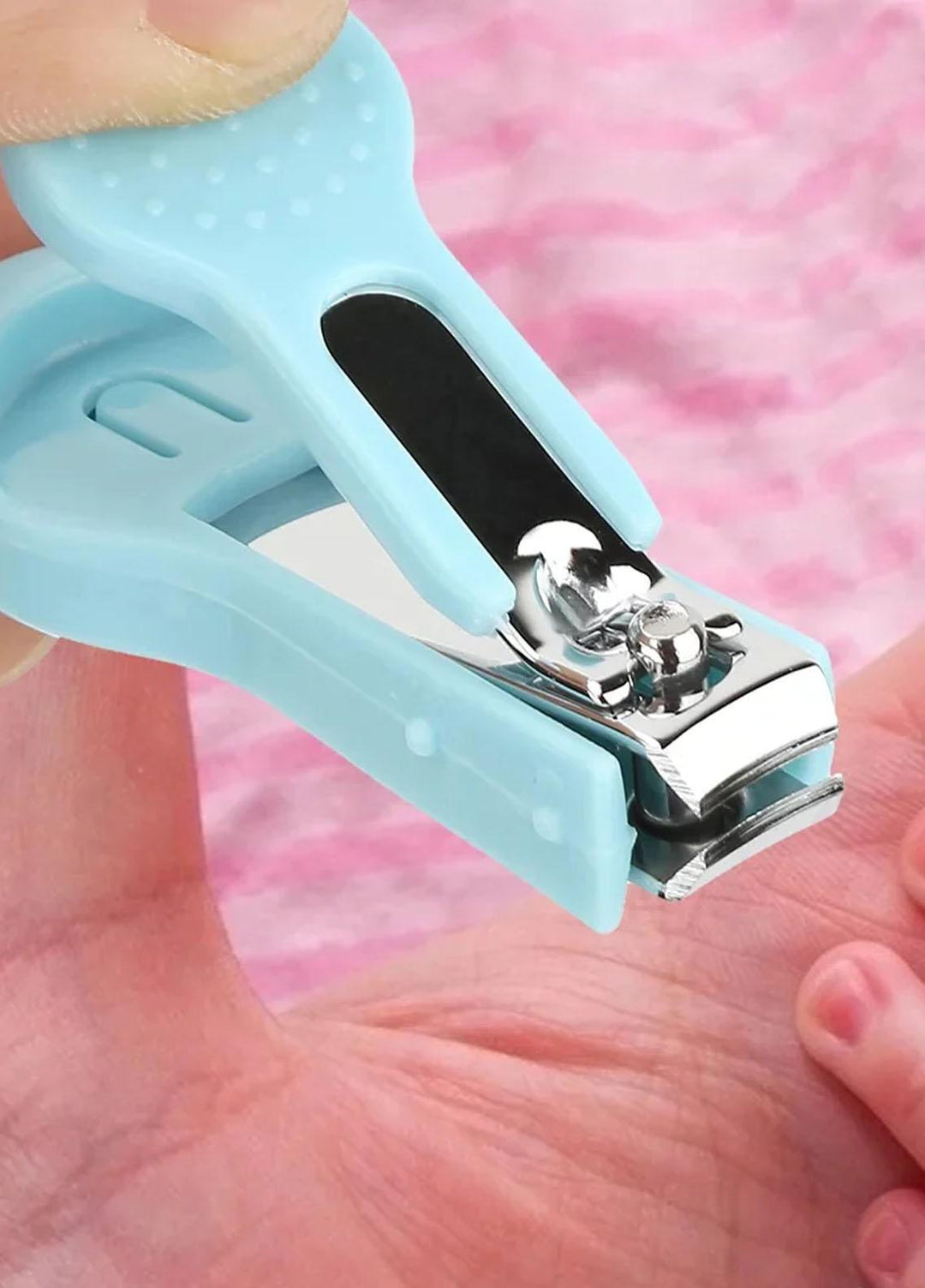 Plush Mink    Clipper Nail Clipper For Baby - Blue - Baby Product
