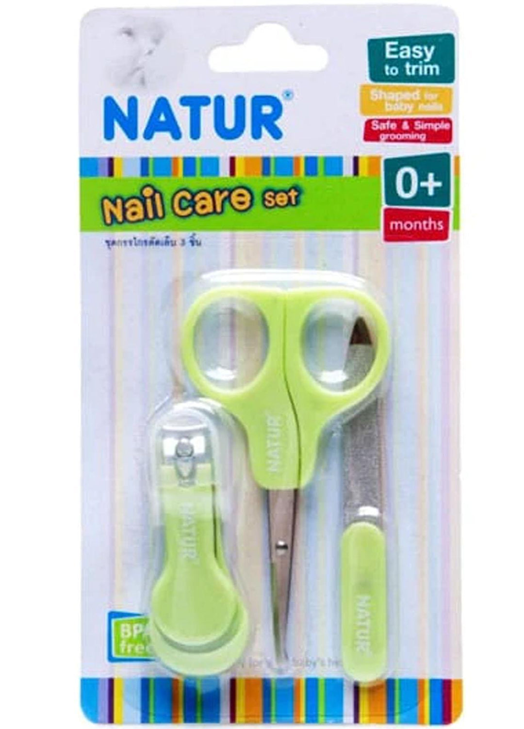 Plush Mink    Manicure Set Manicure Set For Baby - Natur Green - Baby Product