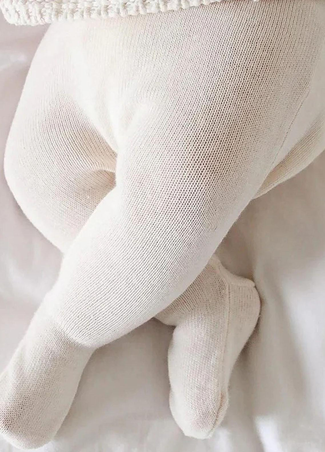 Plush Mink    Leggings Leggings for Newborn Baby - White - Baby Product
