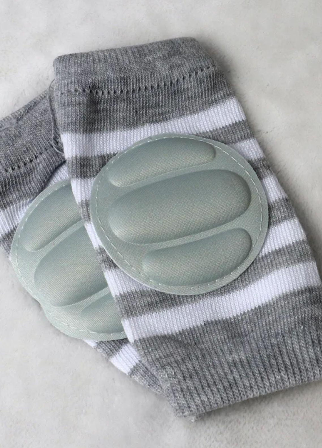 Plush Mink kneepad Kneepads for Babies - Grey - Baby Product