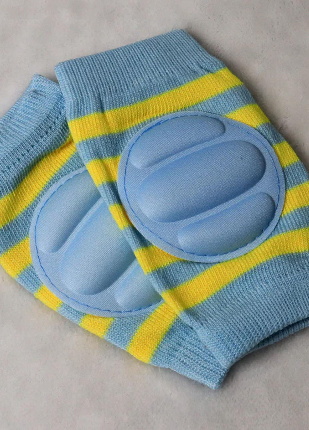 Plush Mink kneepad Kneepads for Babies - Blue - Baby Product