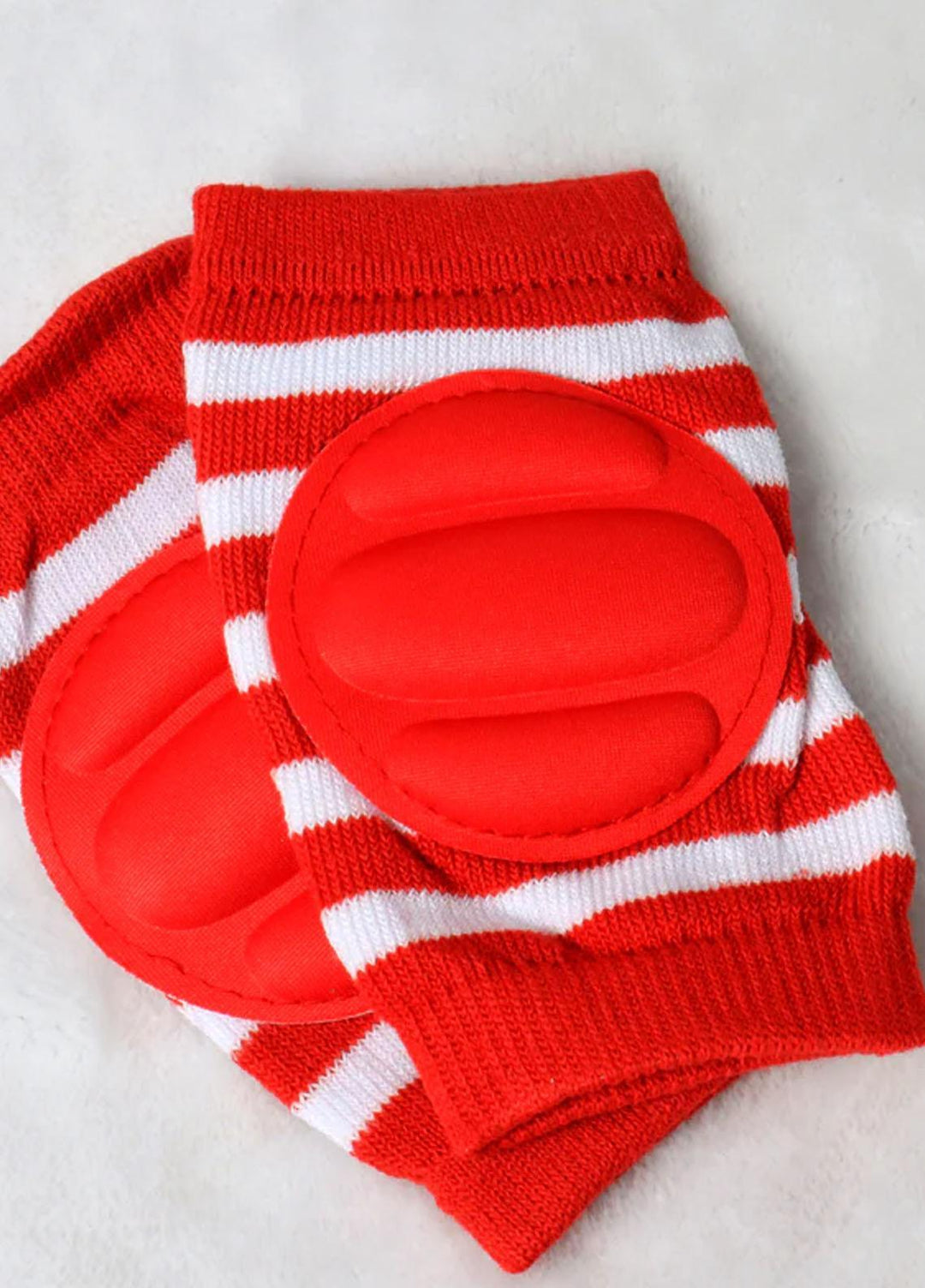 Plush Mink kneepad Kneepads for Babies - Red - Baby Product