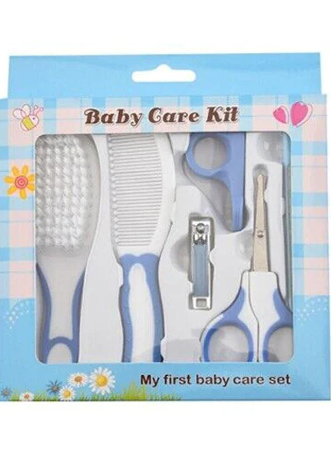 Plush Mink    Clipper Set 6 pcs Nail Clipper Set For Baby - Blue - Baby Product