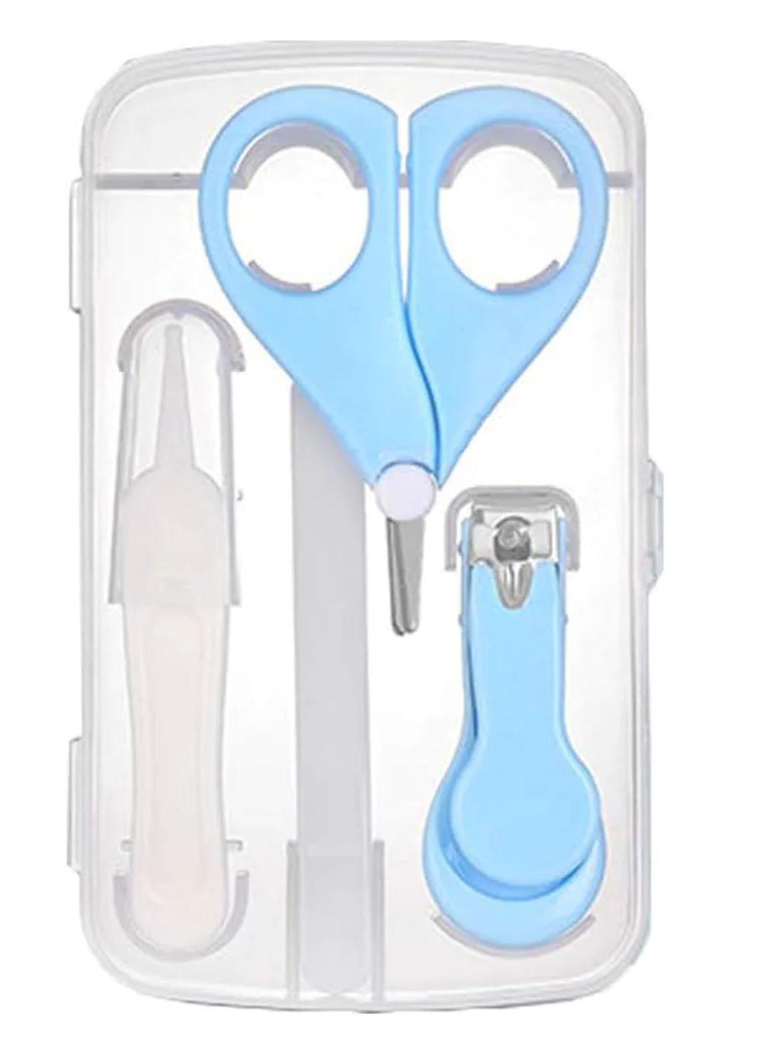 Plush Mink Clipper Set 4 in 1 Nail Clipper Set For Baby - Blue - Baby Product